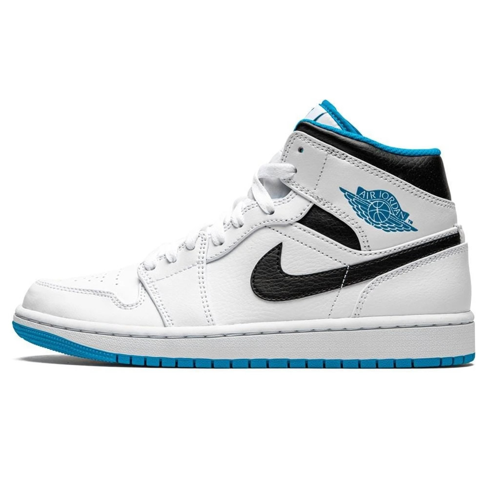 Air Jordan 1 Mid Laser Blue 554724 141 1 - www.kickbulk.co